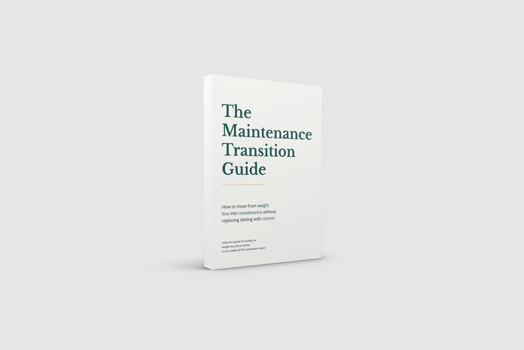 The Maintenance Transition Guide